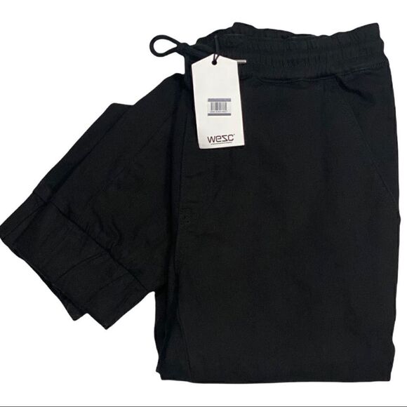 Wesc Black Denim Slim Fit Joggers! - Picture 6 of 8